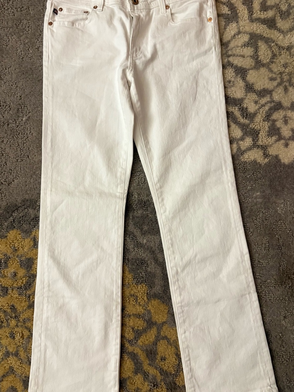 Polo by Ralph Lauren White Flare Jeans